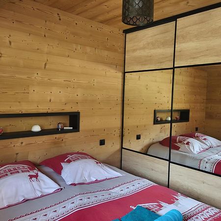 Appartement Cosy Face Aux Aravis Льо Гран-Борнан Екстериор снимка
