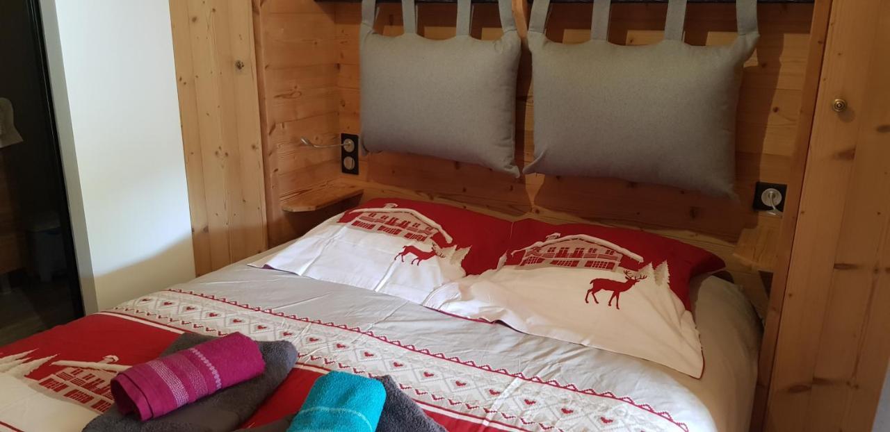 Appartement Cosy Face Aux Aravis Льо Гран-Борнан Екстериор снимка