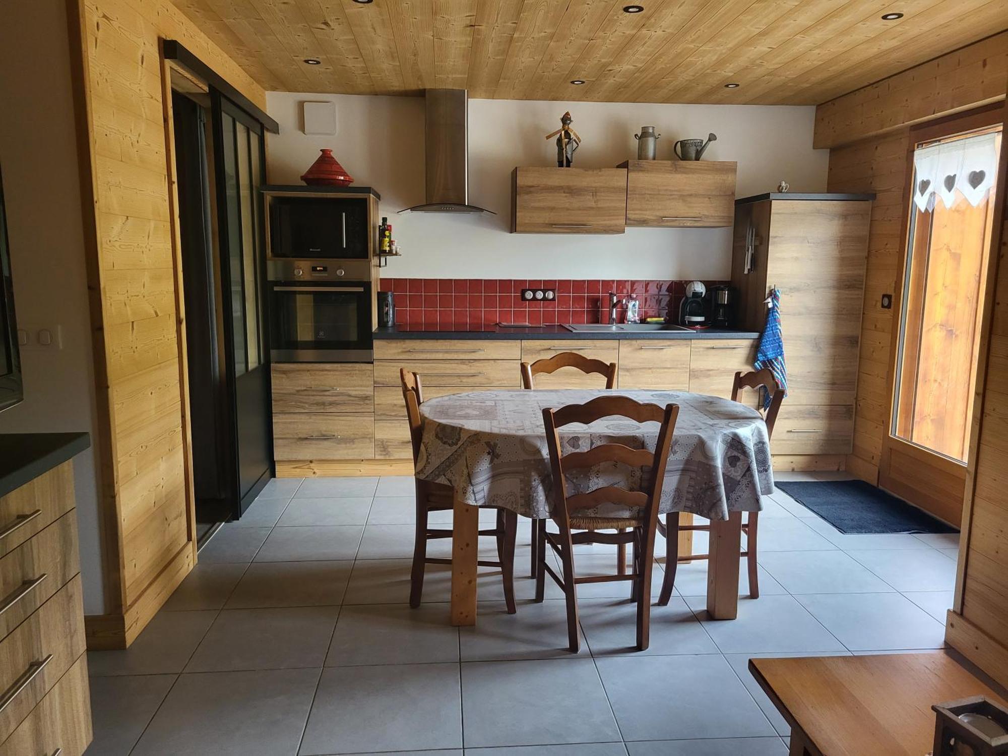 Appartement Cosy Face Aux Aravis Льо Гран-Борнан Екстериор снимка