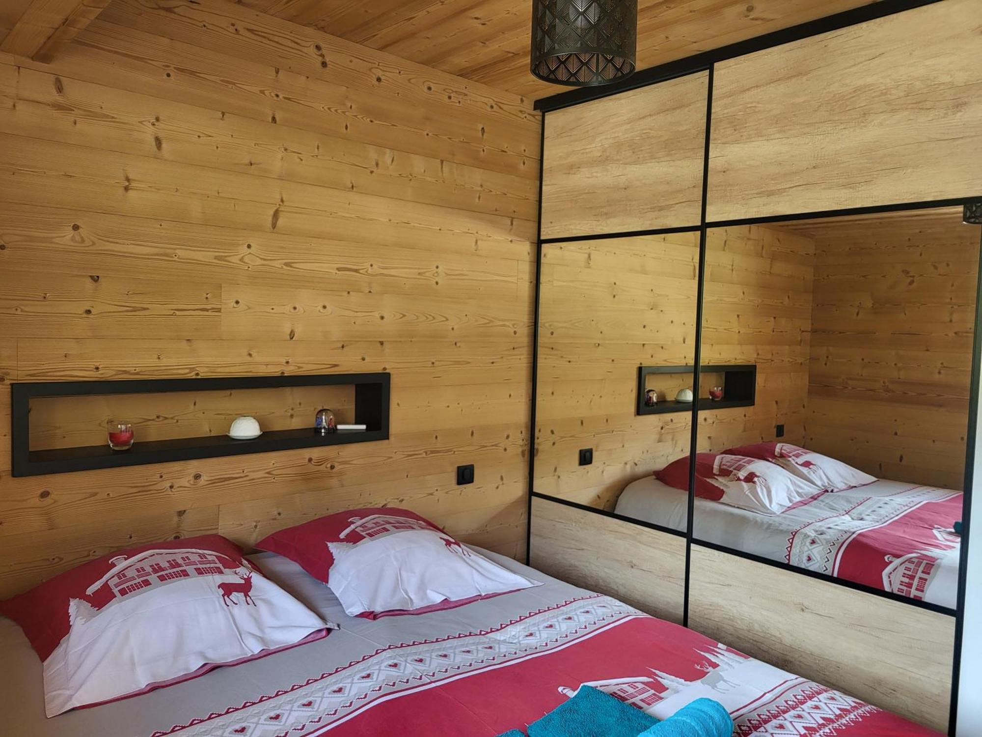Appartement Cosy Face Aux Aravis Льо Гран-Борнан Екстериор снимка